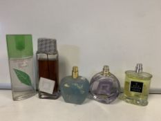 5 X VARIOUS BRANDED TESTER PERFUMES (660/23)