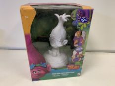 15 X BRAND NEW TROLLS PAINT YOUR OWN MONEY BOX (SOME BOXES MAY HAVE SLIGHT DAMAGE) (411/23)