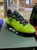 NEW & BOXED ADIDAS YELLOW X TANGO FOOTBALL BOOTS SIZE INFANT 13 (12/21)