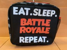 48 X BRAND NEW BATTLE ROYALE LUNCH BAGS (823/23)