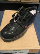 NEW & BOXED KICKERS BLACK SHOE SIZE INFANT 13 (200/21)