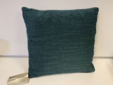 10 X DARK GREEN CUSHIONS SIZE 45 X 45 (1047/23)