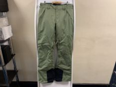 2 X BRAND NEW BILLABONG OLIVE MALLA SKI TROUSERS SIZE XS RRP £120 EACH (250/23)