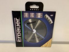 12 X ERBAUER TCT SAW BLADES SIZE 165MM