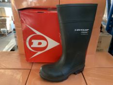 4 X DUNLOP PROFORT WELLINGTON BOOTS SIZE 7