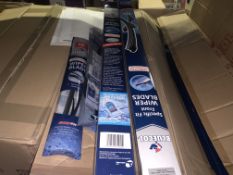 50 X VARIOUS BRAND NEW BLUECOL WIPER BLADES