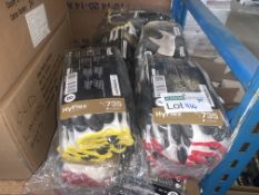 120 X PAIRS OF HYFLEX WORK GLOVES IN VARIOUS SIZES