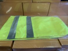 19 X BRAND NEW HIGH VIZ OVER TROUSERS SIZE LARGE