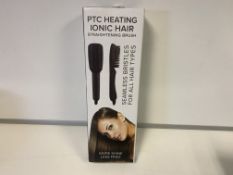 8 X BRAND NEW PTC HEATING IONIC STRAIGHTENING BRUSHES