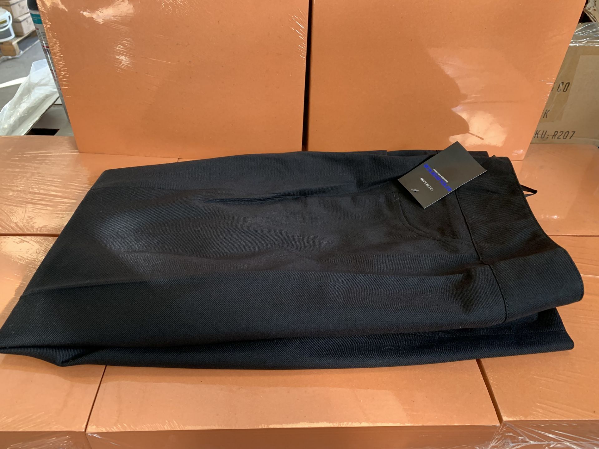 30 X BRAND NEW CLUBCLASS ENDURANCE BLACK TROUSERS IN VARIOUS SIZES