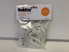 24 X BELDRAY 9MM REPLACEMENT STOVE ROPE IN 4 BOXES