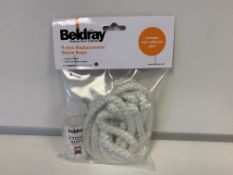 24 X BELDRAY 9MM REPLACEMENT STOVE ROPE IN 4 BOXES