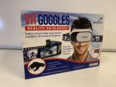 20 x NEW BOXED FALCON VR GOGGLES. REALITY 3D GLASSES