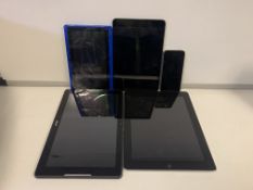 16GB APPLE IPAD, 10 INCH ACER TABLET, IPAD MINI, 7 INCH TABLET, APPLE IPHONE (ALL FOR SPARES AND