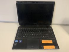 TOSHIBA R830 LAPTOP, INTEL CORE i7 2ND GEN, 2.7GHZ, WINDOWS 10 PRO WITH CHARGER