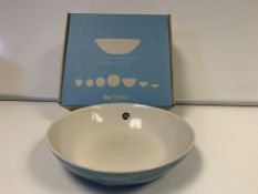 4 X BRAND NEW PACKS OF 4 RETAIL BOXED DA TERRA FALASSARNA PASTA BOWLS RRP £120 PER PACK (HAND