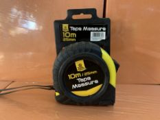 24 X BRAND NEW 10M TAPE MEASURES