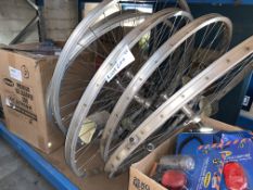 6 X BRAND NEW BIKE WHEELS