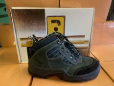 6 X ECJ SAFETY BOOTS SIZE 7