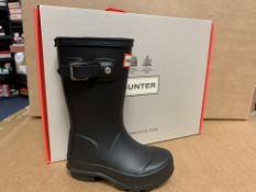 (NO VAT) BRAND NEW CHILDRENS HUNTER WELLINGTON BOOTS SIZE i7