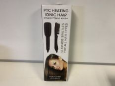 8 X BRAND NEW PTC HEATING IONIC STRAIGHTENING BRUSHES