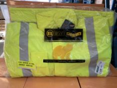 7 X BEARFLEX HIGH VIS WORK JACKETS SIZES MAY VARY