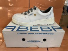 8 X BRAND NEW ABEBA WORK SHOES IN VARIOUS SIZES