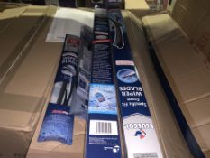 50 X VARIOUS BRAND NEW BLUECOL WIPER BLADES