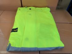 10 X HIGH VIZ BOILER SUITS SIZES MAY VARY