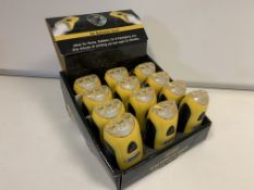 60 X BRAND NEW ENZO WIND UP MINI TORCHES LED