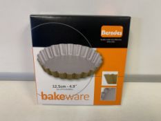 30 X BRAND NEW BERNDES BAKEWARE SET OF 4 12.5CM TARTELETTES