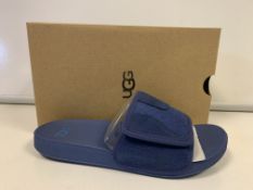 (NO VAT) 5 X BRAND NEW UGGBLUE SLIDERS SIZE J2