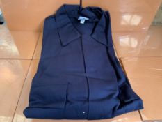 8 X BRAND NEW BLUE AND BLACK BOILER SUITS SIZE XL