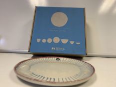 7 X BRAND NEW PACKS OF 4 RETAIL BOXED DA TERRA UYUNI SIDE PLATES RRP £70 PER PACK (HAND CRAFTED,