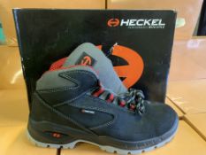 4 X BRAND NEW HECKELL WORK BOOTS SIZE 10