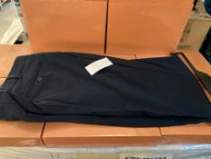 19 X MENS NAVY TROUSERS SIZE 40R AND 42 TALL