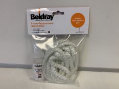 24 X BELDRAY 9MM REPLACEMENT STOVE ROPE IN 4 BOXES