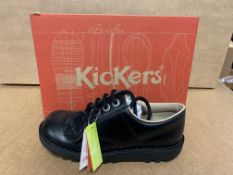 (NO VAT) 5 X BRAND NEW CHILDRENS KICKERS KICK LO J CORE SHOES SIZE J1