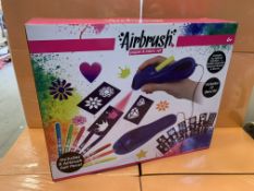 30 X BRAND NEW AIRBRUSH PAPER AND FABRIC TATTOO SETS