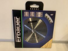 12 X BRAND NEW ERBAUER TCT SAW BLADES 165MM