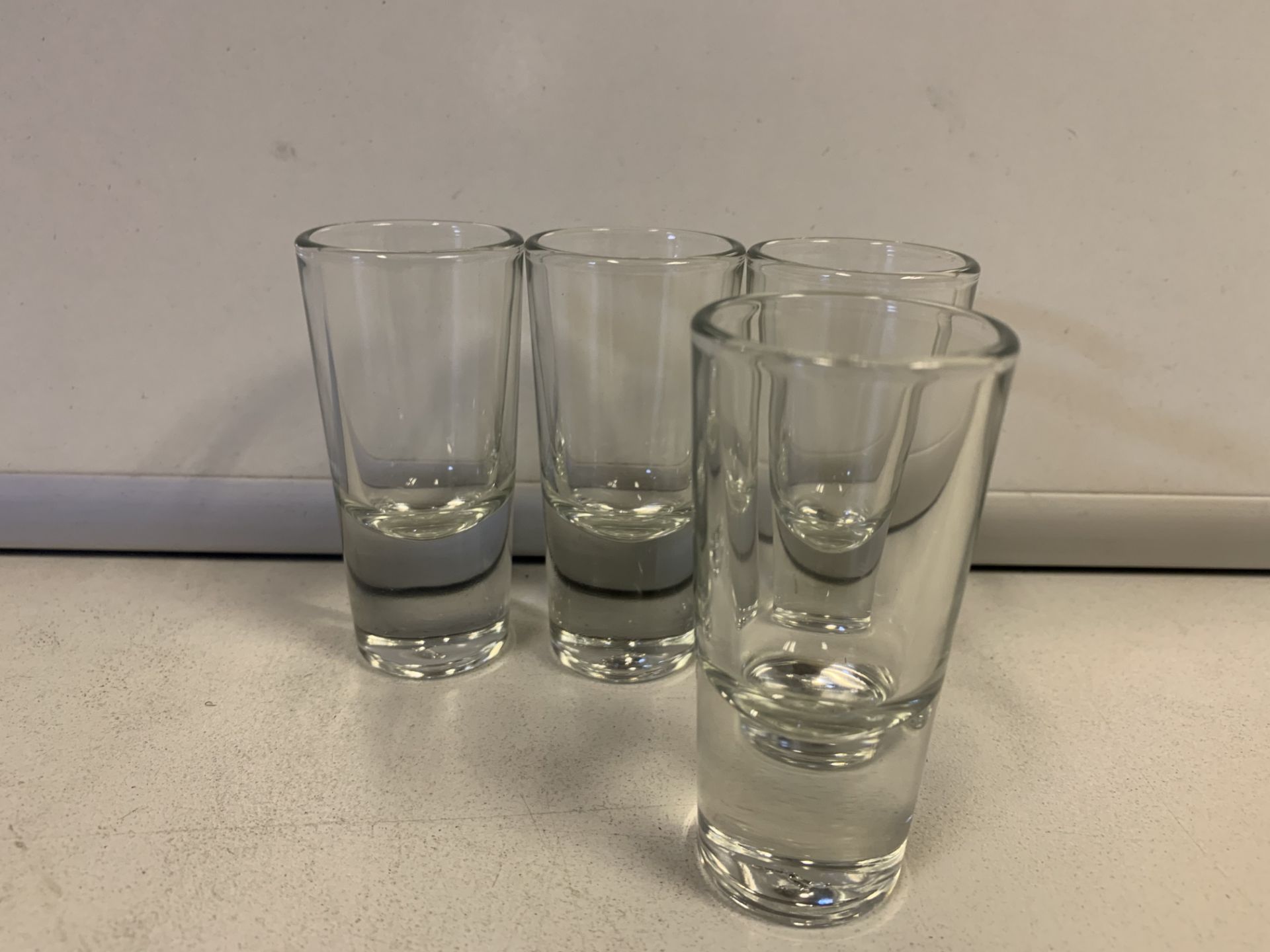 600 X BRAND NEW BOXED 36ML TEQUILA SHOOTER GLASSES