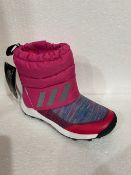 (NO VAT) 3 X NEW BOXED PAIRS OF ADDIDAS RAPID SNOW BOOT SIZE UK INFANT 13