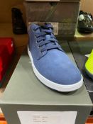 NEW & BOXED TIMBERLAND NAVY TRAINER SIZE INFANT 2 (402/28)