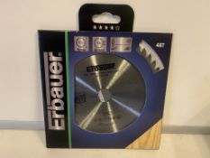 12 X BRAND NEW ERBAUER TCT SAW BLADES 165MM