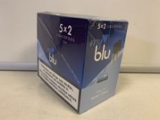 60 X PACKS OF 2 MY BLU LIQUID PODS 9MG MINT CHILL