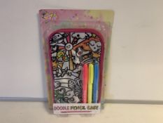 28 X BRAND NEW JUST MY STYLE DOODLE PENCIL CASE SETS