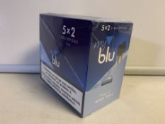 60 X PACKS OF 2 MY BLU LIQUID PODS 9MG MINT CHILL