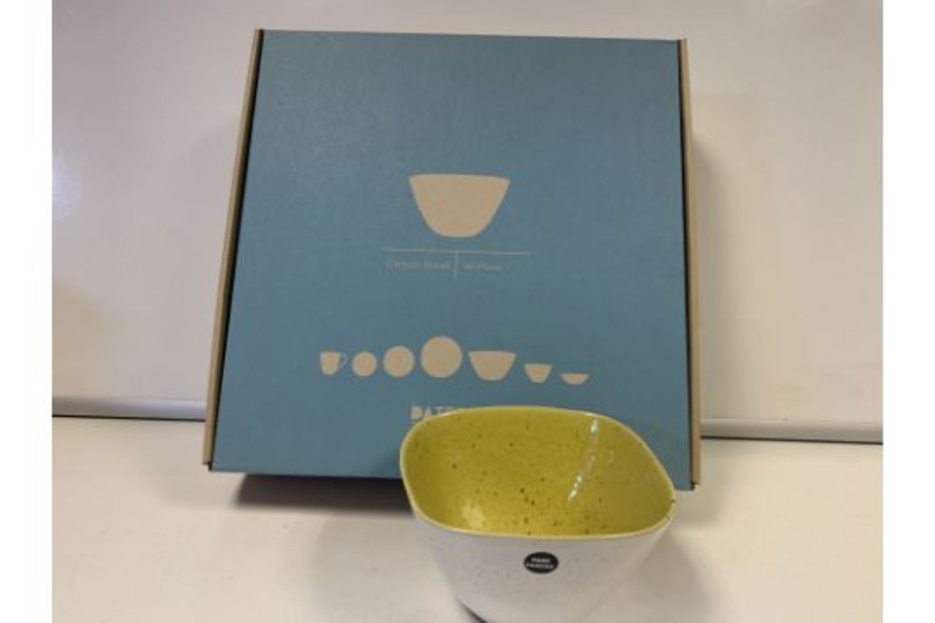 4 X BRAND NEW PACKS OF 4 RETAIL BOXED DA TERRA LIMONCELLO CEREAL BOWLS RRP £100 PER PACK(HAND