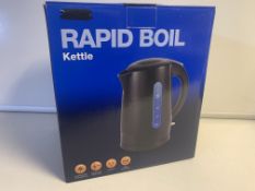 6 X NEW BOXED 1.7L RAPID BOIL ILLUMINATING KETTLES