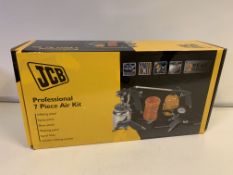 8 X BRAND NEW JCB PROFESSIONAL 7 PIECE AIR KITS